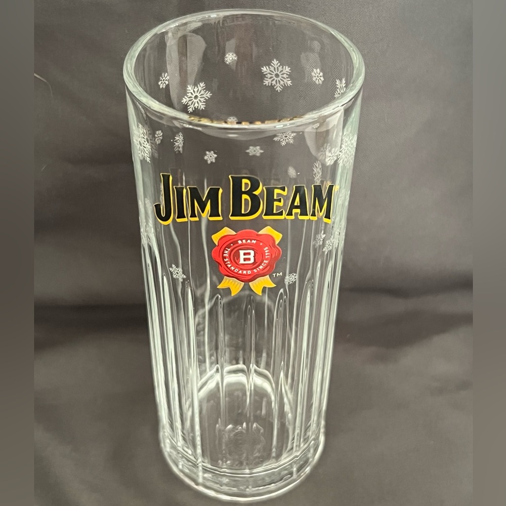 Jim Beam Logo Glass